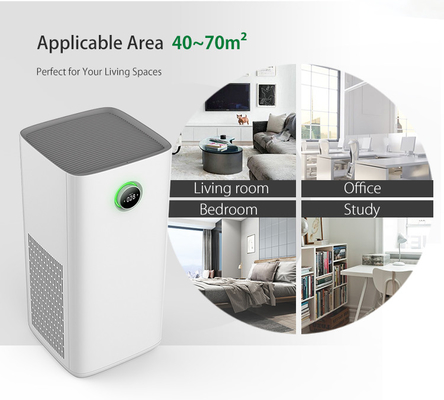 ODM UV-C negativo del purificatore dell'aria dello ione HEPA per la grande stanza dell'ufficio