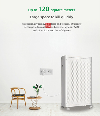 Lo ione negativo 800 piedi quadrati ventila il colore bianco CADR 1600m3/H del purificatore
