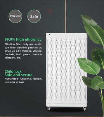 5 in 1 purificatore UV vero dell'aria di H13 HEPA HEPA per grande stanza 5500 piedi quadrati