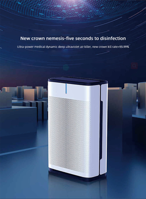 Rimuova lo sleep mode calmo eccellente UV-C del purificatore 29db dell'aria dei cattivi odori LED della polvere per la camera da letto