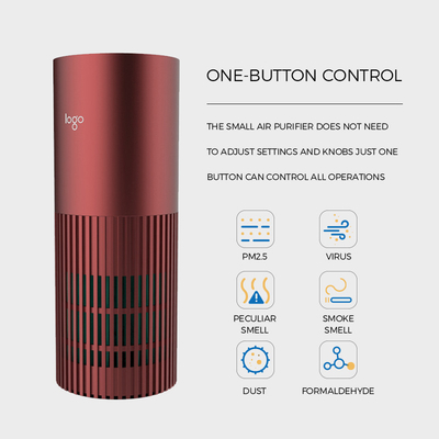 Purificatore ionico dell'aria dell'automobile del purificatore dell'aria di luce UV HEPA di Easycare e caricatore doppio del Usb