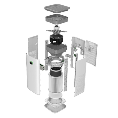 Una filtrazione a basso rumore CADR 580m3/H di 3 fasi di HEPA del purificatore UV domestico dell'aria