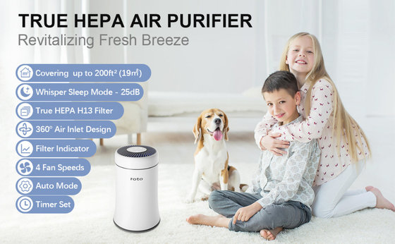 Certificato da tavolino del filtro KC da Mini Anion Air Purifier With Hepa