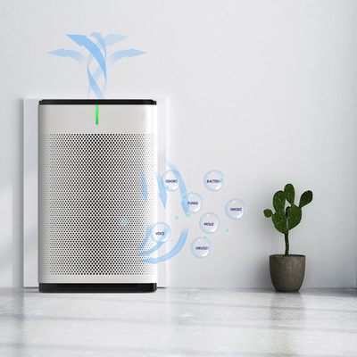 Depuratore d'aria negativo dell'anione del purificatore dell'aria del filtrante dello ione HEPA con il temporizzatore della luce notturna