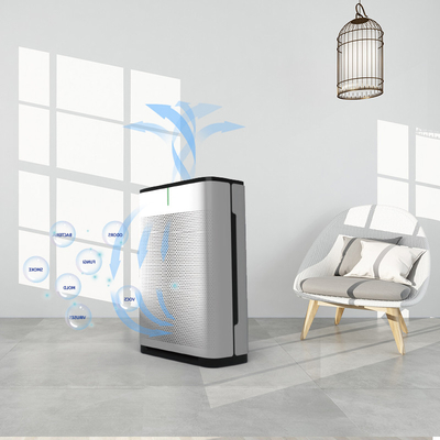 Depuratore d'aria negativo dell'anione del purificatore dell'aria del filtrante dello ione HEPA con il temporizzatore della luce notturna